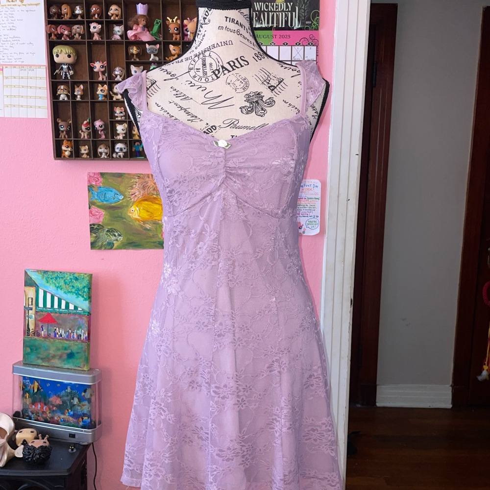 Forever 21 Lavender Mini Dress